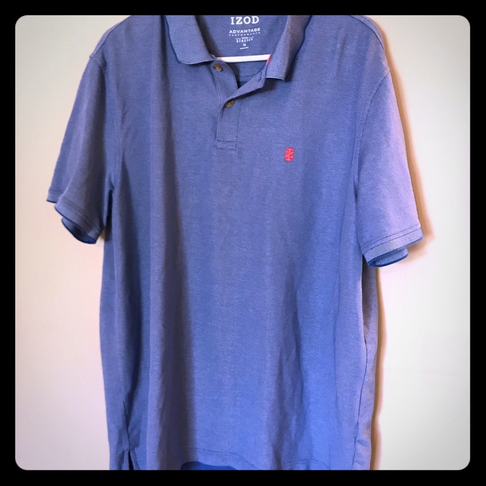 IZOD dress shirt blue.